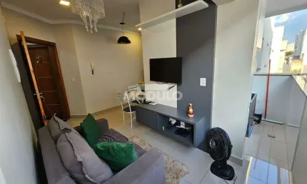 Apartamento residencial mobiliado para locação bairro Santa Mônica com 2 quartos