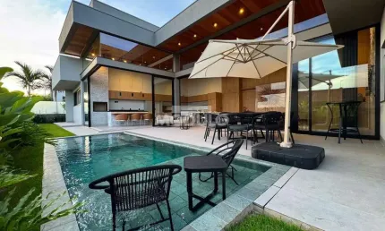 CASA DE CONDOMÍNIO à venda, 4 quartos, 4 suítes, NOVA UBERLANDIA - Uberlândia/MG