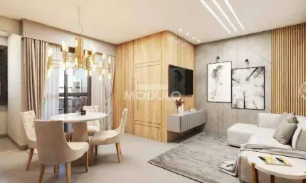 APARTAMENTO à venda, 2 quartos, 1 suíte, 2 vagas, Santa Mônica - Uberlândia/MG