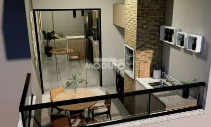 APARTAMENTO à venda, 2 quartos, 1 suíte, 1 vaga, TIBERY - Uberlândia/MG