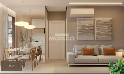 APARTAMENTO à venda, 2 quartos, 1 suíte, 1 vaga, Verde Umuarama - Uberlândia/MG