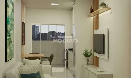 Apartamento à venda, 2 quartos, 1 vaga, mansour - uberlândia/mg