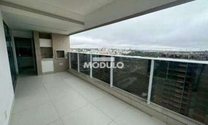 Apartamento residencial para locação, bairro Tubalina com 3 suítes