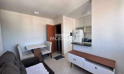 Apartamento mobiliado para locação no bairro Alto Umuarama com 2 quartos
