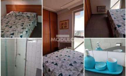 Apartamento mobiliado para locação, bairro Cazeca com 1 suíte