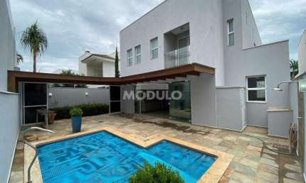 CASA DE CONDOMÍNIO à venda, 4 quartos, 4 suítes, 3 vagas, GAVEA - Uberlândia/MG