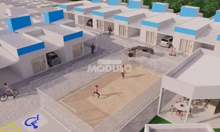 CASA DE CONDOMÍNIO à venda, 2 quartos, 1 vaga, LOTEAMENTO RESIDENCIAL PEQUIS - Uberlândia/MG