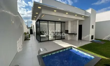 CASA DE CONDOMÍNIO à venda, 3 quartos, 3 suítes, 2 vagas, GRANJA MARILEUSA - Uberlândia/MG