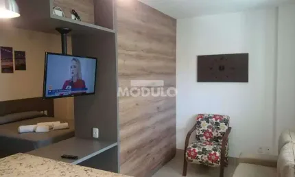 Apartamento mobiliado para locação bairro Morada da colina com 1 suíte