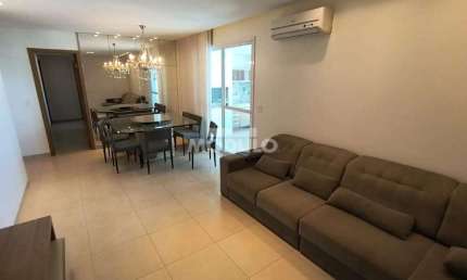 Apartamento mobiliado para locação, bairro Patrimônio com 3 quartos