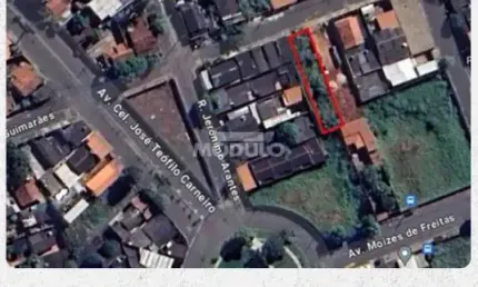 Terreno à venda na Rua Vicente Ferreira Guimarães, --, Jardim Brasília, Uberlândia