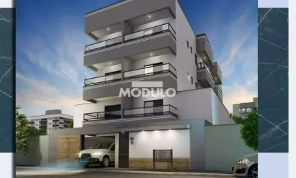 APARTAMENTO à venda, 2 quartos, 1 suíte, 1 vaga, Santa Mônica - Uberlândia/MG