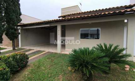 Casa de condomínio para locação, bairro Jardim Inconfidência com 3 quartos