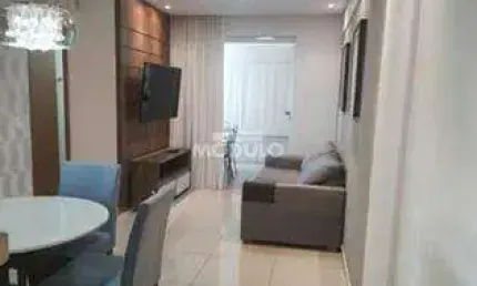 Apartamento mobiliado para locação bairro santa mônica com 1 suíte
