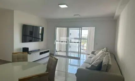 Apartamento mobiliado para locação no bairro jardim karaiba.