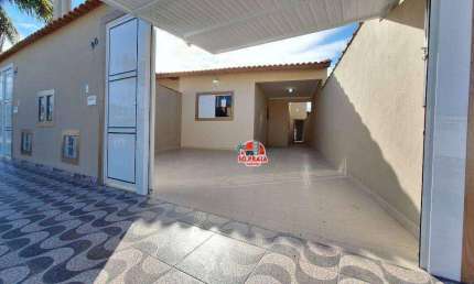 Casa com 3 dormitórios à venda, 88 m² por R$ 470.000,00 - Aguapeú - Mongaguá/SP