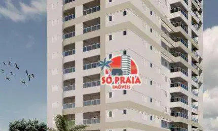 Apartamento à venda, 74 m² por R$ 440.000,00 - Vila Atlântica - Mongaguá/SP