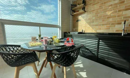 Apartamento com 2 dormitórios à venda, 77 m² por R$ 619.000,00 - Vila Atlântica - Mongaguá/SP