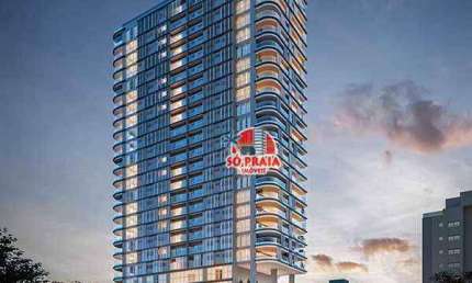 Apartamento com 3 dormitórios à venda, 182 m² por R$ 2.126.877,39 - Canto do Forte - Praia Grande/SP