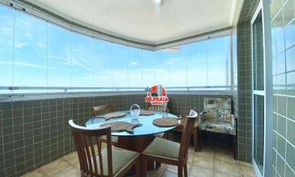 Apartamento Duplex com 3 dormitórios à venda, 149 m² por R$ 600.000,00 - Vila Atlântica - Mongaguá/SP