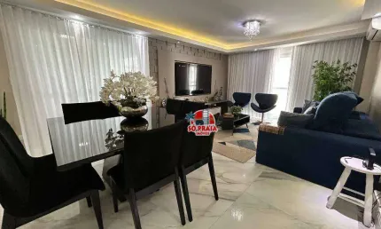 Apartamento com 4 dormitórios à venda, 196 m² por R$ 2.300.000,00 - Vila São Paulo - Mongaguá/SP