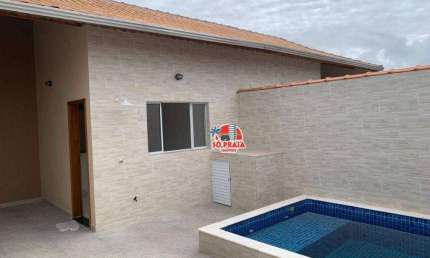 Casa com 2 dormitórios à venda, 80 m² por R$ 369.000,00 - Flórida Mirim - Mongaguá/SP