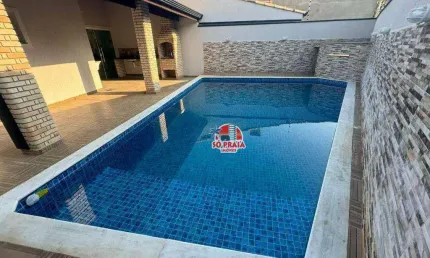 Casa com 3 dormitórios à venda, 122 m² por R$ 570.000,00 - Gaivota - Praia - Itanhaém/SP