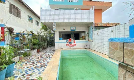 Sobrado com 2 dormitórios à venda, 166 m² por R$ 480.000,00 - Balneário Flórida Mirim - Mongaguá/SP
