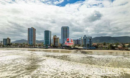 Apartamento com 2 dormitórios à venda, 72 m² por R$ 573.000,00 - Vila Atlântica - Mongaguá/SP