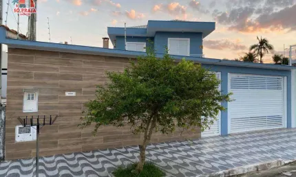 Sobrado com 4 dormitórios à venda, 190 m² por R$ 1.431.000,00 - Solemar - Praia Grande/SP
