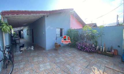 Casa com 3 dormitórios à venda, 104 m² por R$ 281.000,00 - Balneário Itaguaí - Mongaguá/SP