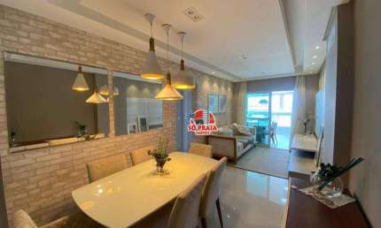 Apartamento com 3 dormitórios à venda, 96 m² por R$ 599.900,00 - Centro - Mongaguá/SP