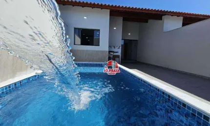 Casa com 3 dormitórios à venda, 75 m² por R$ 474.900,00 - Jardim Bopiranga - Itanhaém/SP