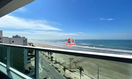 Apartamento com 3 dormitórios à venda, 91 m² por R$ 520.000,00 - Vila Atlântica - Mongaguá/SP