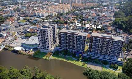 Apto pronto e novo no Bellacqua atrás do Kalimera, 3 dorms sendo 1 suíte, terraço gourmet e 2 vagas de garagem