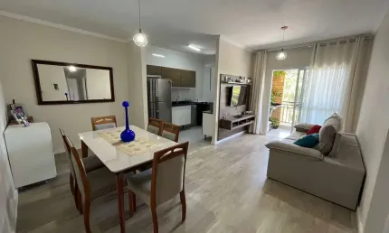 Apto pronto no villaggio piemonte medeiros com 74mts, 2 dorms sendo 1 suíte, varanda e 2 vagas cobertas.