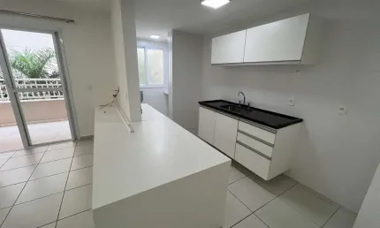 Apto pronto no condomínio Contemporaneo, desocupado, 2 dorms sendo 1 suíte, terraço e 1 vaga de garagem/
