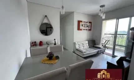 Apto pronto no Atmosphera com 56mts em andar alto, vista livre e sol da tarde, 2 dorms sendo 1 suíte, terraço e 1 vaga de garagem coberta