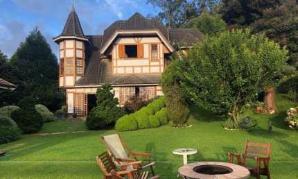 Casa com 6 quartos à venda no Alto do Capivari, Campos do Jordão 