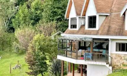 Casa com 6 suítes, 550 m² - Condomínio Pedra do Fogo - Campos do Jordão/SP