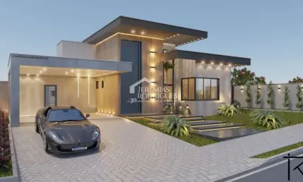 Casa com 3 suítes, 301 m² - Condomínio Campos do Conde - Taubaté/SP