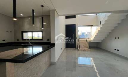 Casa com 3 dormitórios, 190 m² - Condomínio Santa Mônica - Caçapava/SP.