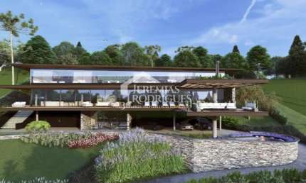 Casa em construção com 5 suítes, 796 m² - Condomínio Reserva Figueiredo - Campos do Jordão/SP.