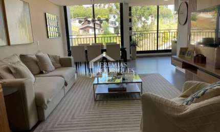 Apartamento com 2 suítes, 187 m² - Condomínio Star Green, em Campos do Jordão/SP.