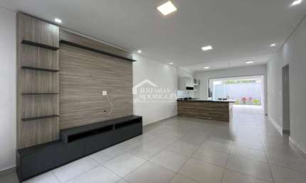 Casa com 3 dormitórios, 153 m² - Condomínio Campos do Conde II - Tremembé/SP.