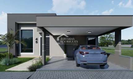 Casa com 3 dormitórios, 151 m² - Condomínio Pérola do Vale - Tremembé/SP.