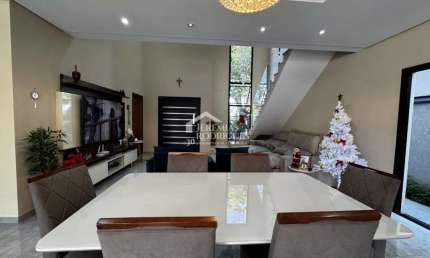Casa com 3 dormitórios, 267 m² - Condomínio Parque das Araucárias - Tremembé/SP.