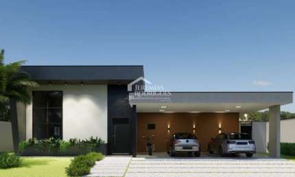 Casa à venda em construção com 4 suítes no Condomínio Colonial II em Pindamonhangaba/SP.