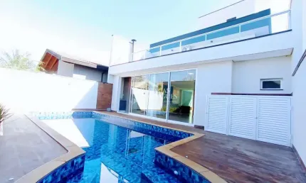 Casa à venda com 3 suítes no condomínio residencial tecoara em taubaté/sp