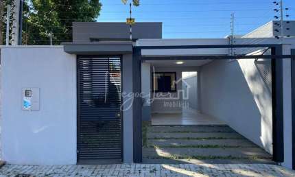 JARDIM DAS PALMEIRAS, casa à venda com espaço de fundos, FOZ DO IGUACU - PR